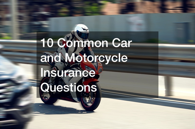 car and motorcycle insurance questions